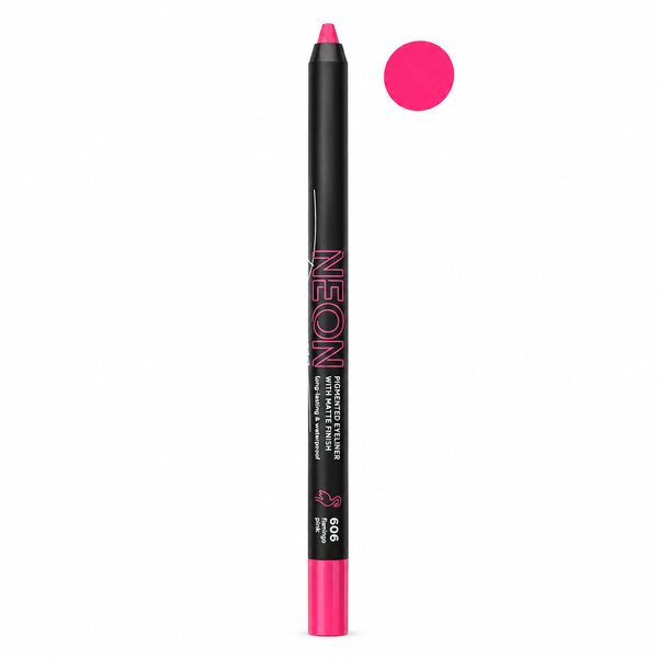 Неоновий олівець для очей PARISA Cosmetics Neon Demon №606, рожевий 00043 фото