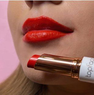 Кремова помада для губ TopFace Sensitive Stylo 010 More Kiss (класичний червоний) PT157, 3,5 г PT157/010 фото