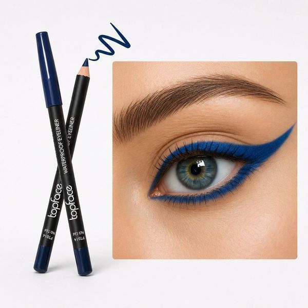 Водостійкий олівець для очей Topface Waterproof Eyeliner PT614 PT614 фото