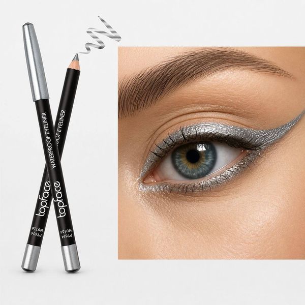 Водостійкий олівець для очей Topface Waterproof Eyeliner PT614 PT614 фото