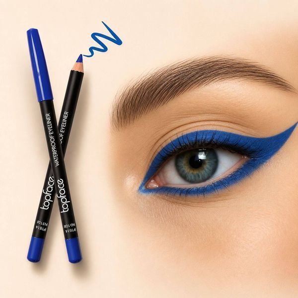 Водостійкий олівець для очей Topface Waterproof Eyeliner PT614 PT614 фото